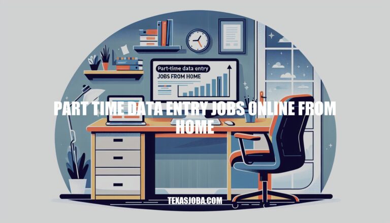 Part Time Data Entry Jobs Online From Home: A Guide